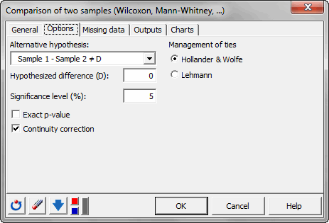 Wilcoxon Signed Rank Test On Two Paired Samples In Excel Tutorial Xlstat Support Center