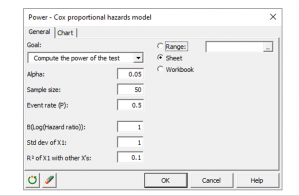 Modelo de Cox | Software estadístico Excel